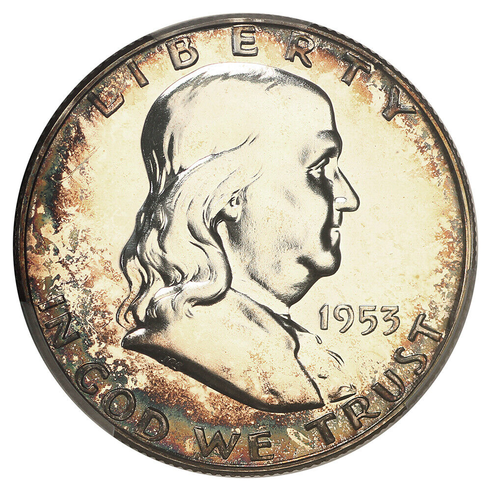 1953 50C PCGS/CAC PR66 - Franklin Half Dollar