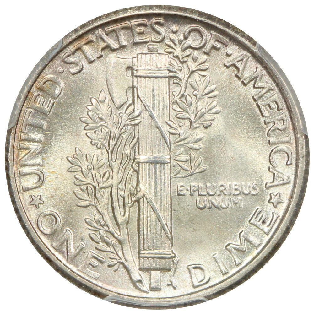 1930 10C PCGS MS66FB - Mercury Dime