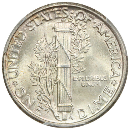 1930 10C PCGS MS66FB - Mercury Dime