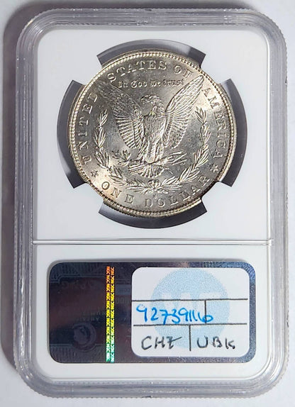 1883 S Morgan Silver Dollar NGC AU-58