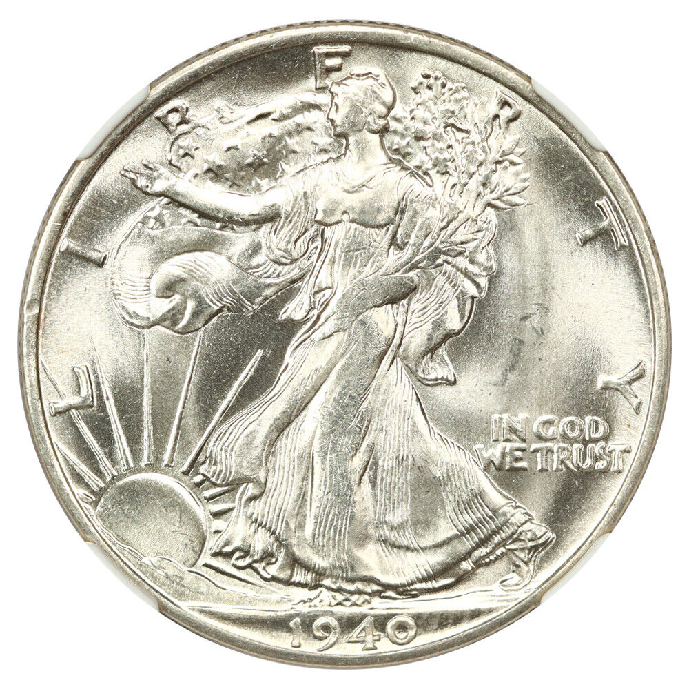 1940-S 50C NGC MS65 - Walking Liberty Half Dollar