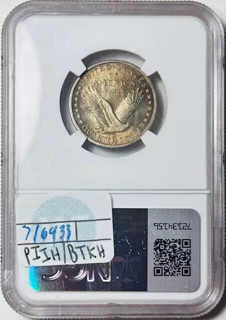 1917 P Standing Liberty Quarter NGC MS-66 FH Full Head!