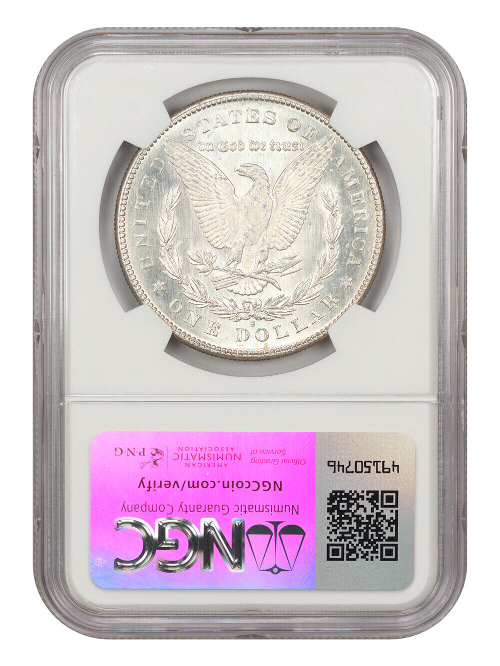 1878-S $1 NGC MS66