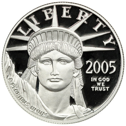 2005-W $100 Statue of Liberty NGC PR70DCAM - $100 Platinum Eagles