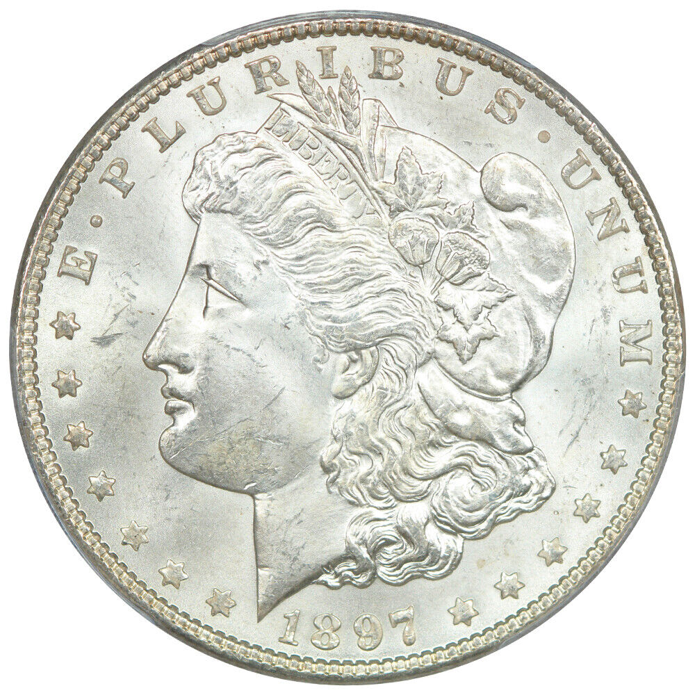 1897 $1 PCGS MS63 - Morgan Dollar