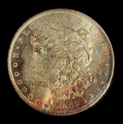 1882 CC Morgan Silver Dollar NGC - W/ OGP & CERT