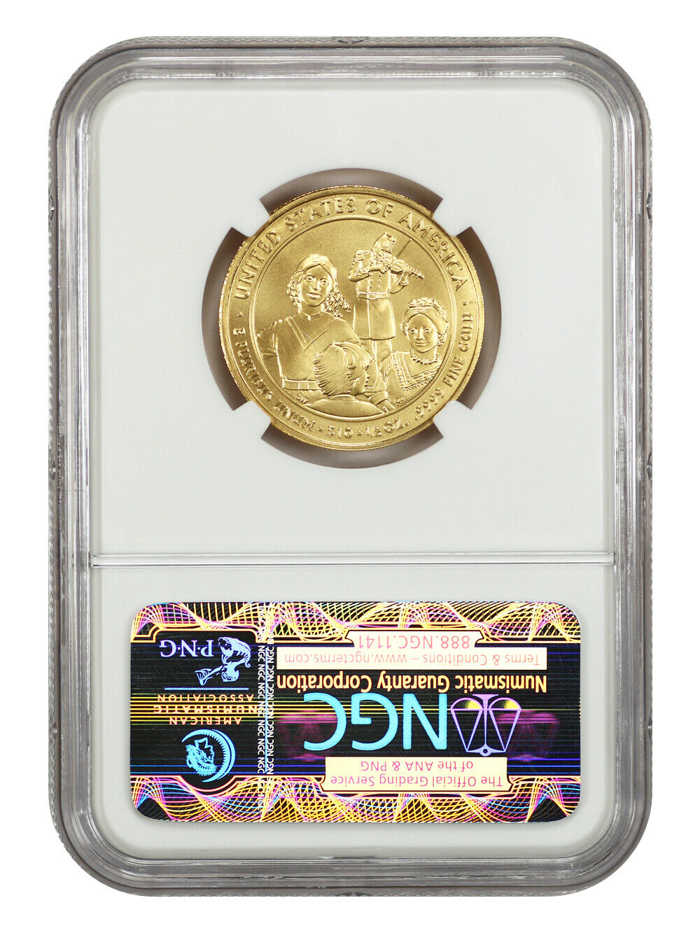 2011-W $10 Eliza Johnson NGC MS70 (Early Releases) - First Spouses