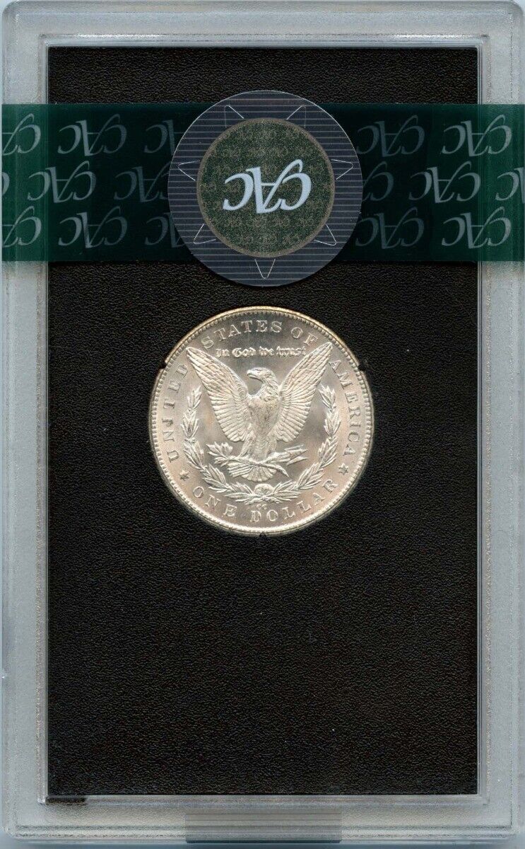 1879-CC Morgan Dollar $1 GSA Hoard CACG MS64+ CAC