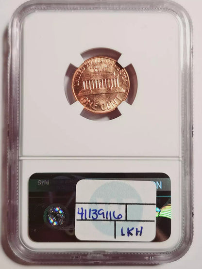 1960 D Small Cent Lincoln, Memorial Reverse NGC MS-67 RD