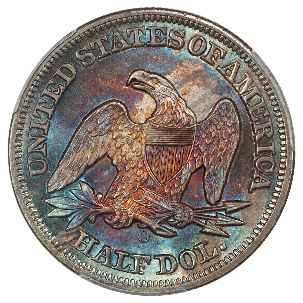 1851-O 50C PCGS MS65 ex: D.L. Hansen