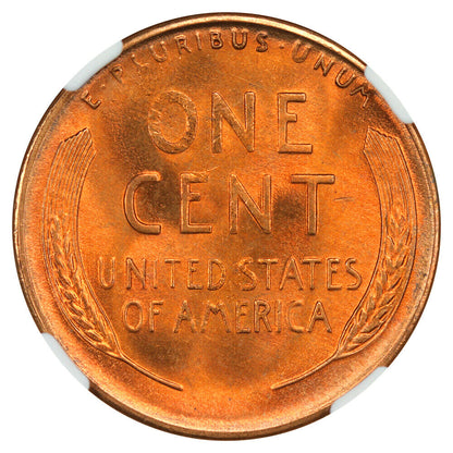 1947-S 1c NGC MS67 RD