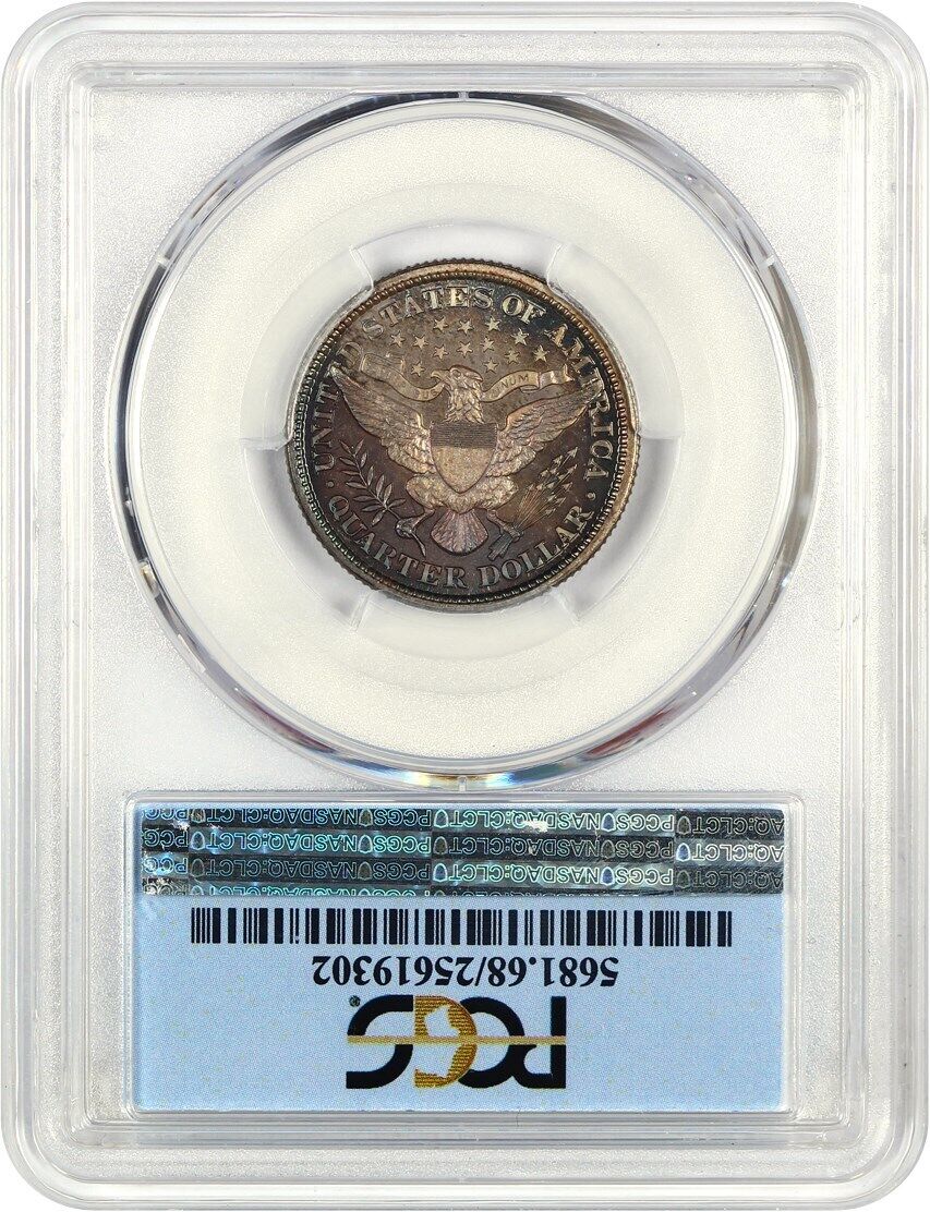 1895 25c PCGS/CAC Proof 68 ex: D.L. Hansen