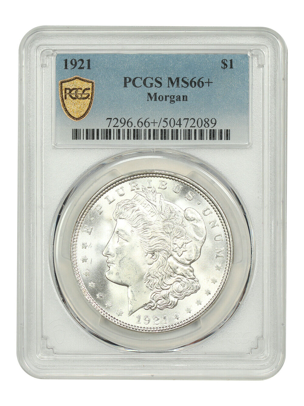 1921 $1 Morgan PCGS MS66+ - Morgan Dollar