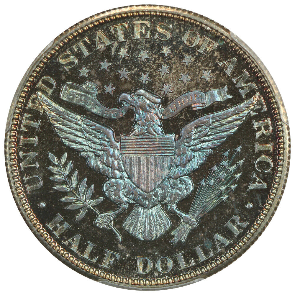 1902 50C PCGS/CAC PR67+ ex: D.L. Hansen