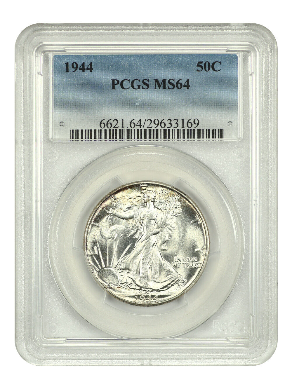 1944 50C PCGS MS64