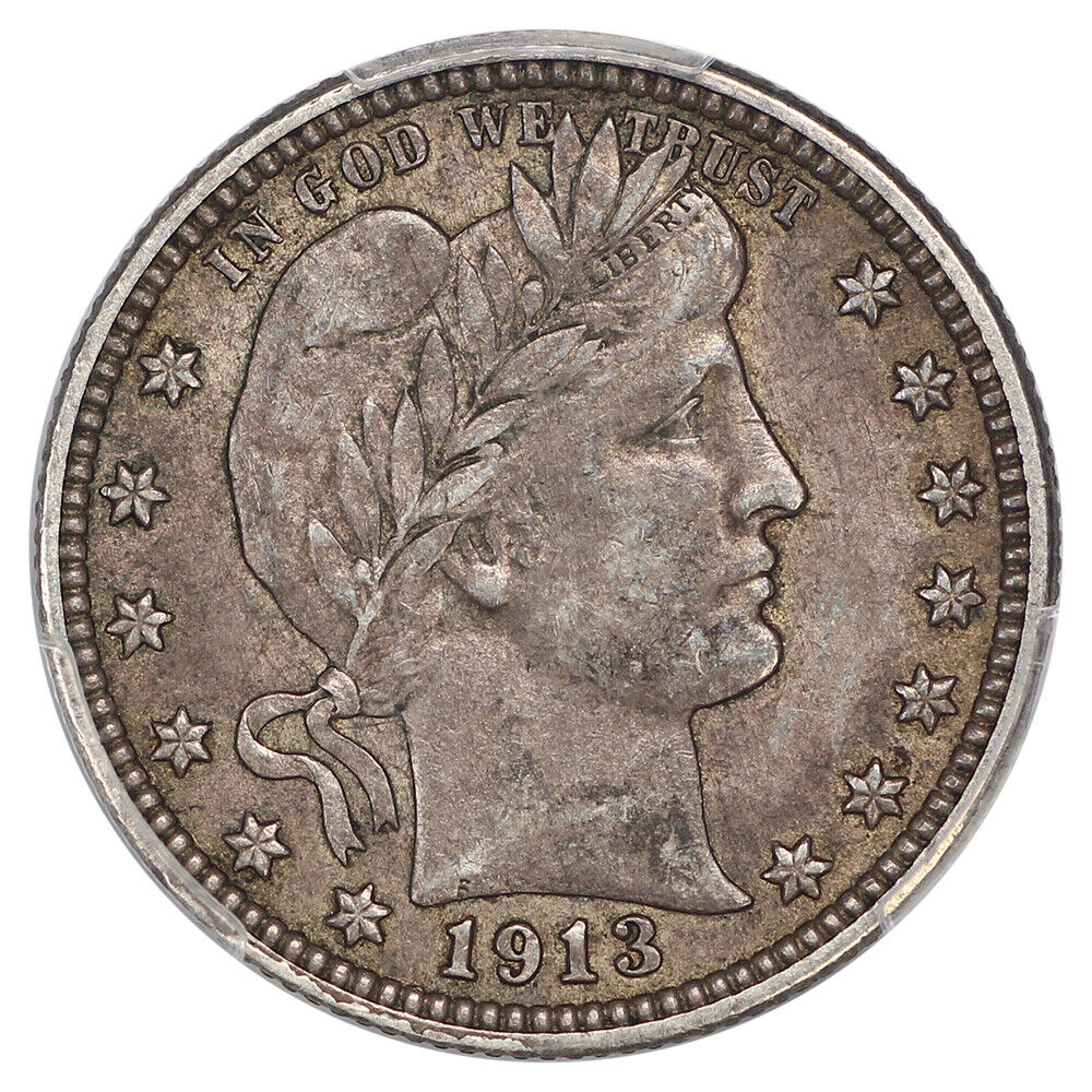 1913 25C PCGS AU55