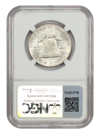 1948 50C NGC MS66FBL - Franklin Half Dollar