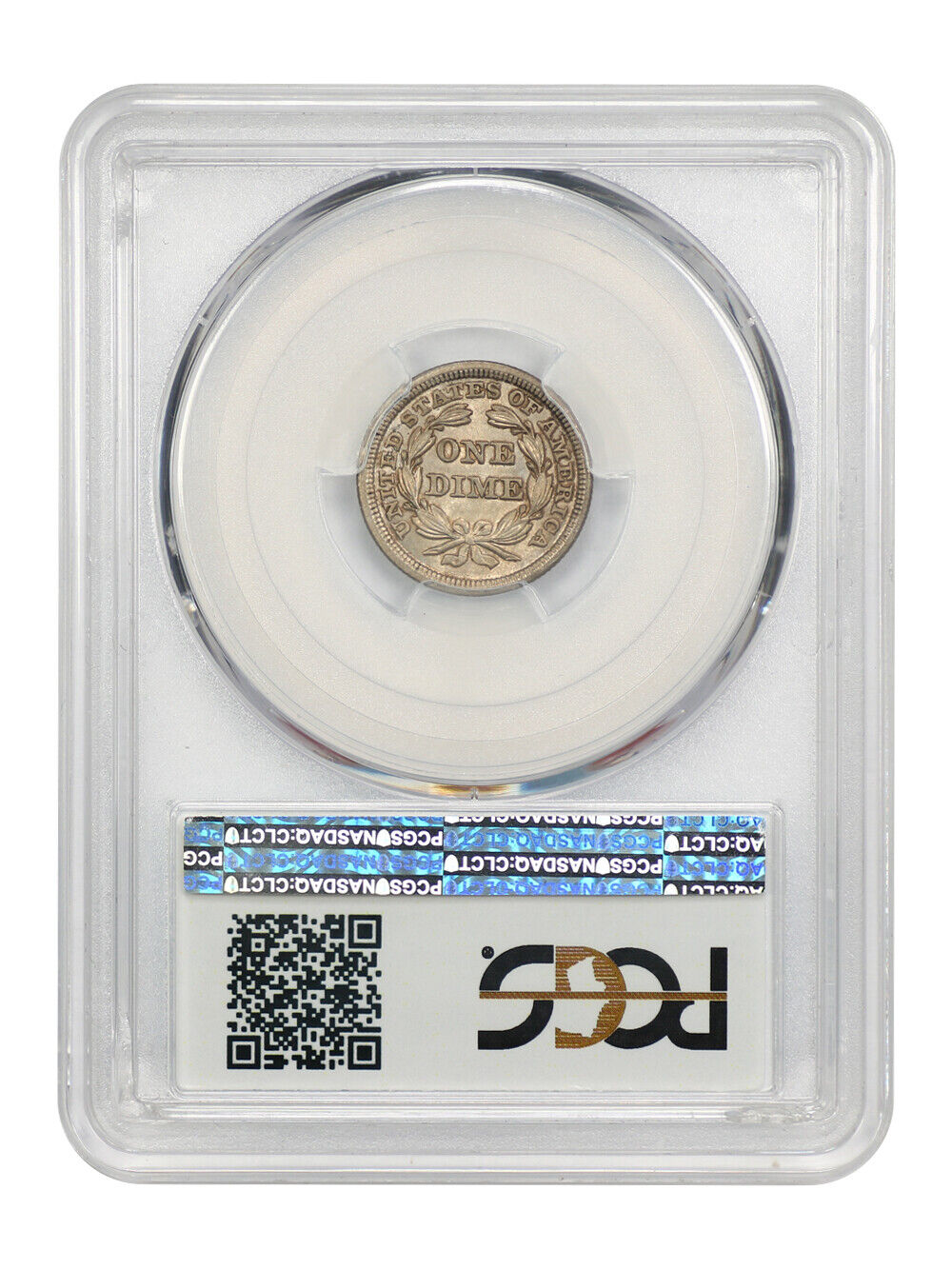 1845 10C PCGS MS63 ex: D.L. Hansen