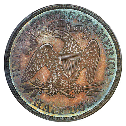 1875 50C PCGS PR66 ex: D.L. Hansen/Chrismor