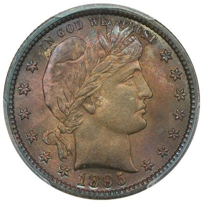 1895 25C PCGS MS67 ex: D.L. Hansen