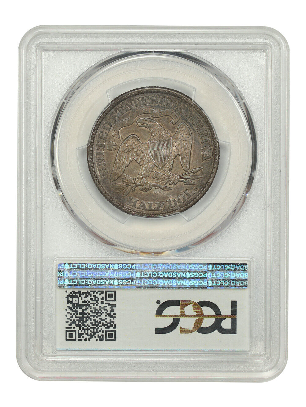 1873-CC 50C PCGS AU50 (No Arrows) ex: D.L. Hansen