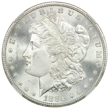 1880-S $1 NGC/CAC MS66+ - Morgan Dollar