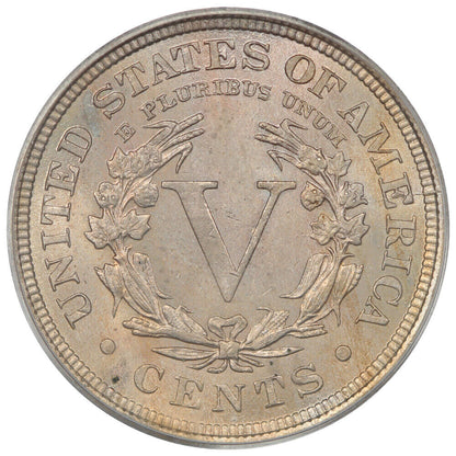 1907 5C PCGS MS64 - Liberty Nickel