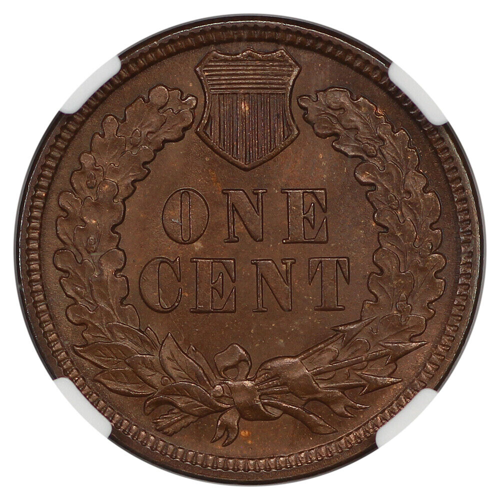 1891 1C NGC MS64RB - Indian Cent