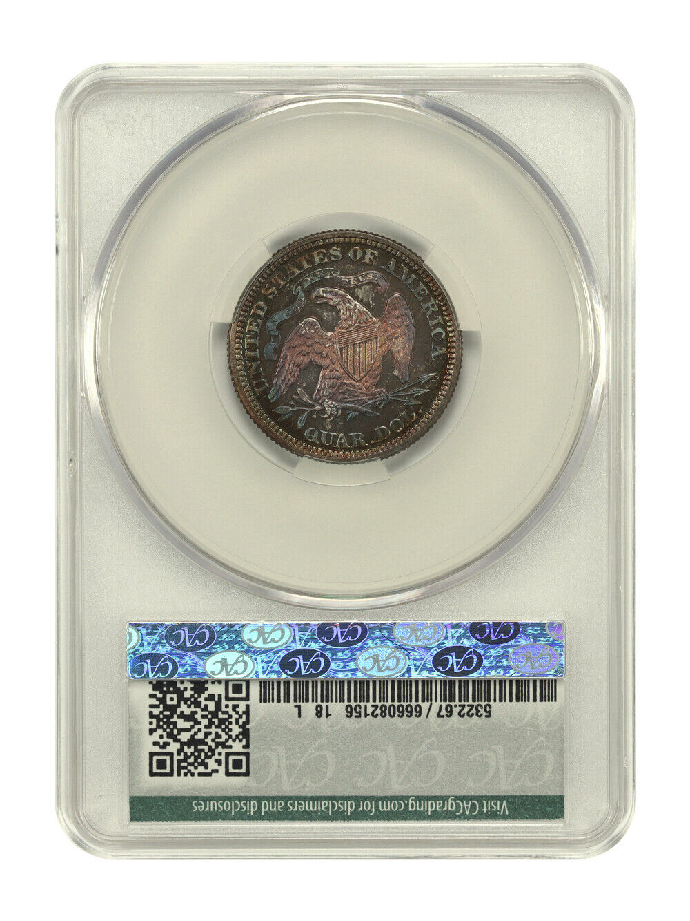 1871 25C CACG PR67CAM ex: D.L. Hansen - Liberty Seated Quarter