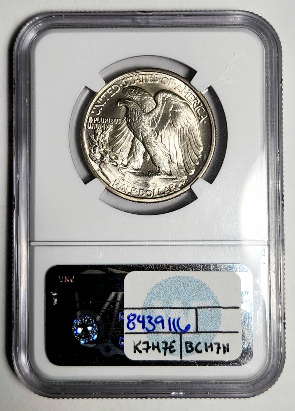 1936 D Walking Liberty Half Dollar NGC MS-67+ CAC