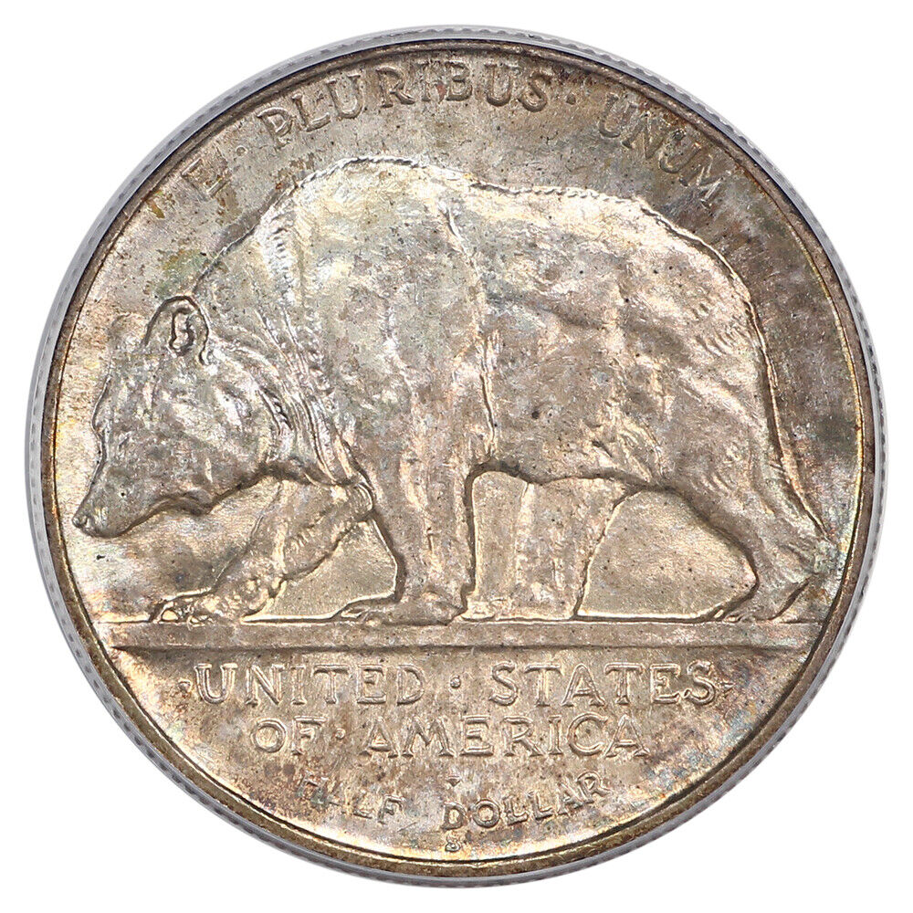 1925-S 50C California PCGS/CAC MS66 - Classic Silver Commemorative