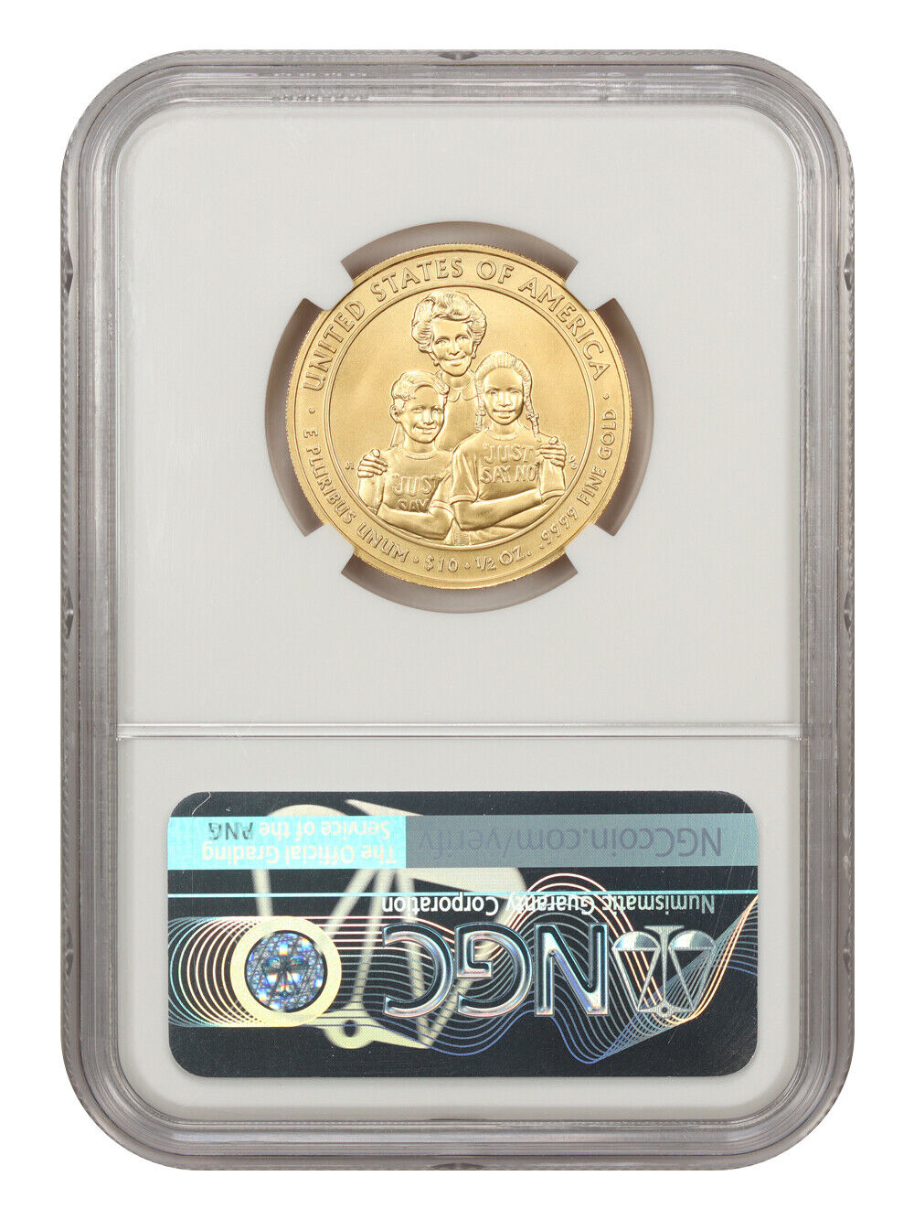 2016-W $10 Nancy Reagan NGC MS70