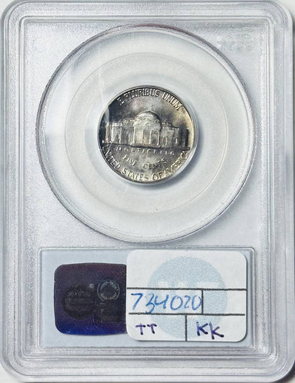 1962 P Nickel Jefferson PCGS MS-65 FS