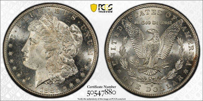 1885 S Morgan Silver Dollar PCGS MS-64