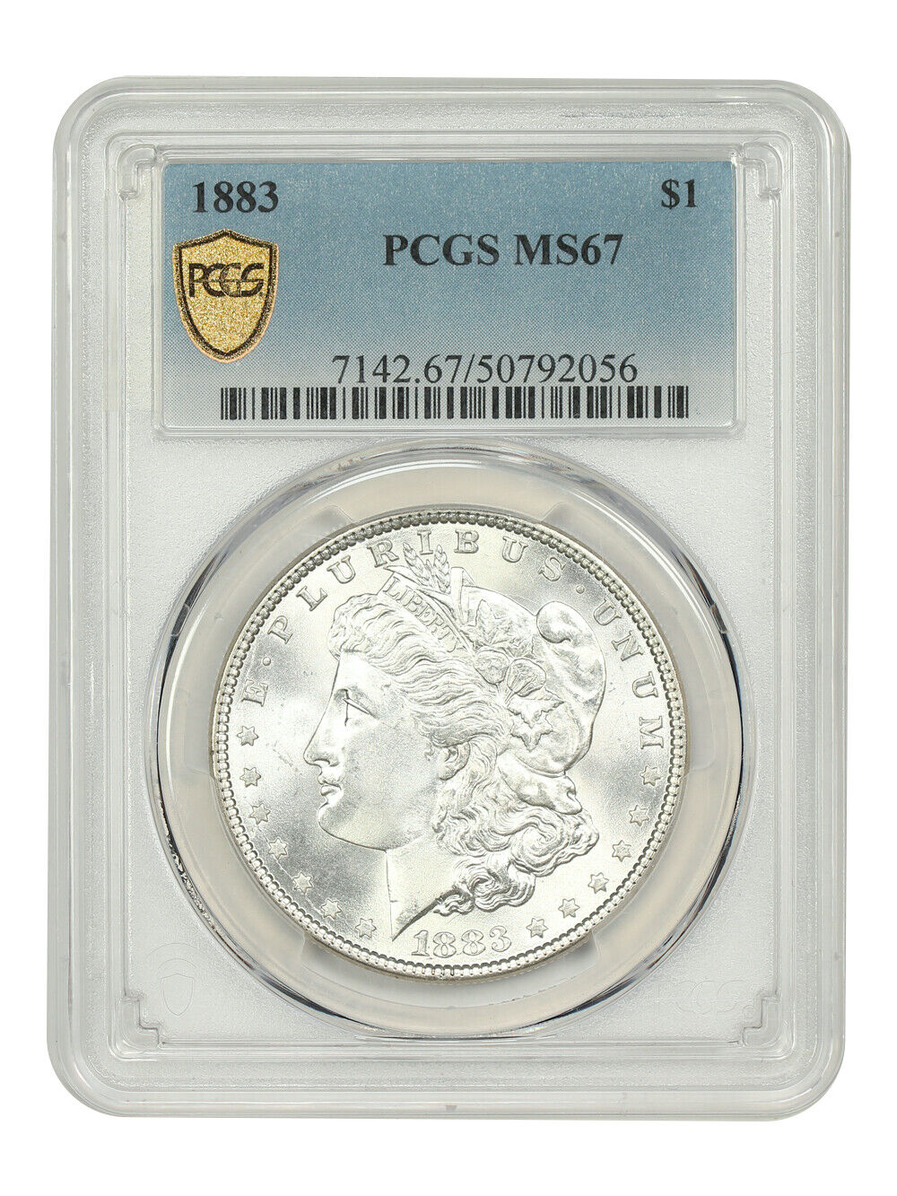 1883 $1 PCGS MS67 - Morgan Dollar