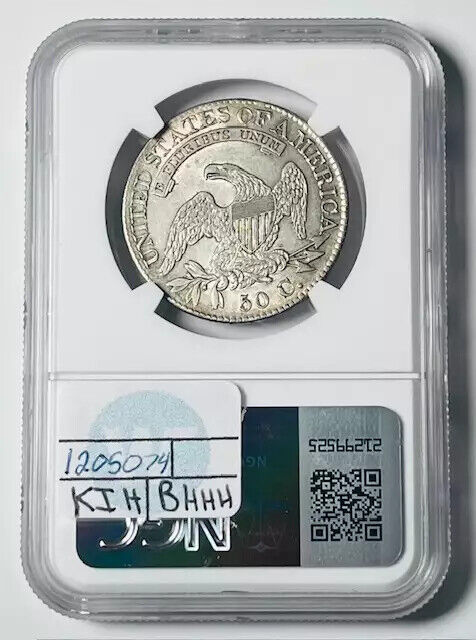 1825 Capped Bust Half Dollars NGC AU-58