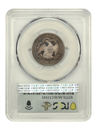 1875 25C PCGS PR66CAM