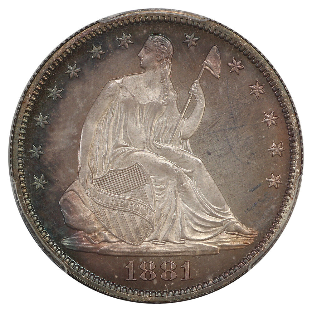 1881 50C PCGS PR67 ex: D.L. Hansen/Chrismor