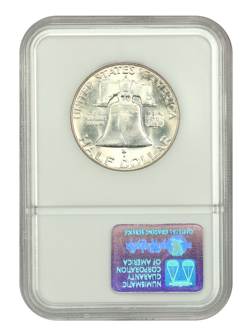 1960-D 50C NGC MS65FBL - Franklin Half Dollar