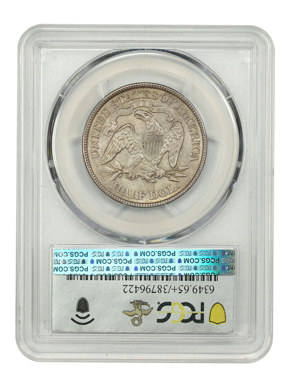 1875 50C PCGS/CAC MS65+