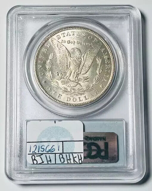 1880 CC Morgan Silver Dollar PCGS MS-64 8/Low 7