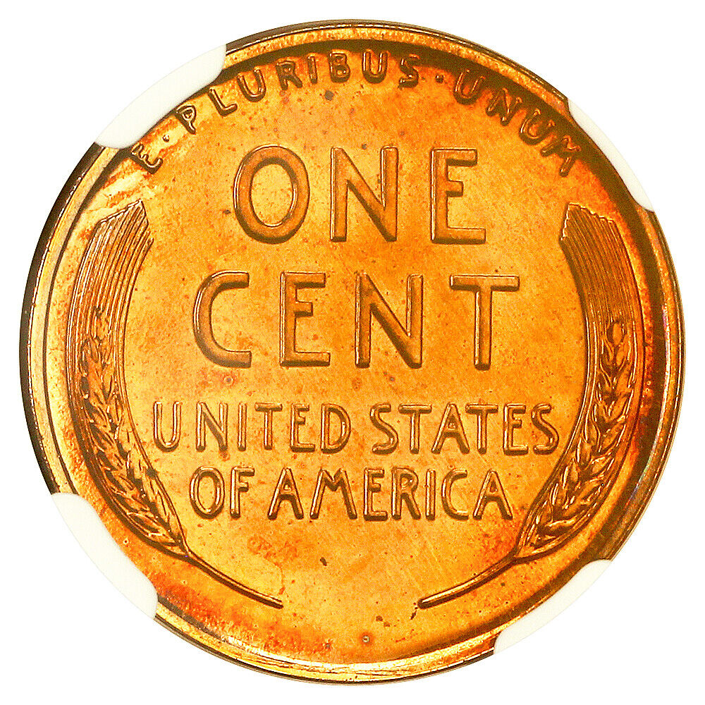 1941 1C NGC PR65RB - Lincoln Cent (Wheat Reverse)