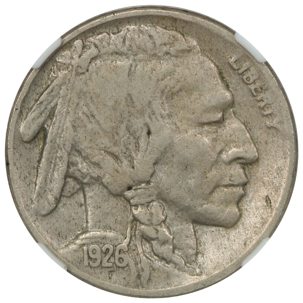 1926-S 5C NGC XF40 - Buffalo Nickel - Popular Key Date