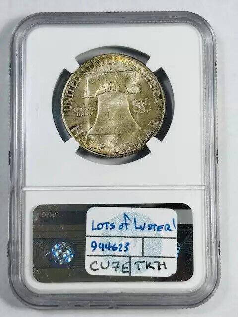 1951 S Franklin Half Dollar NGC MS-67 Lots of Luster!