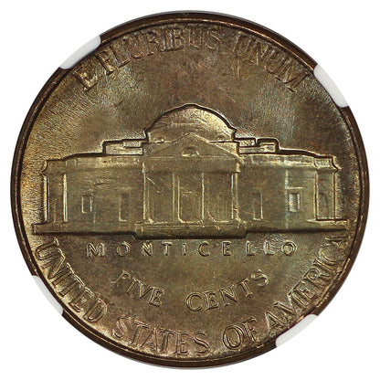 1956 5C NGC MS67 - Jefferson Nickel