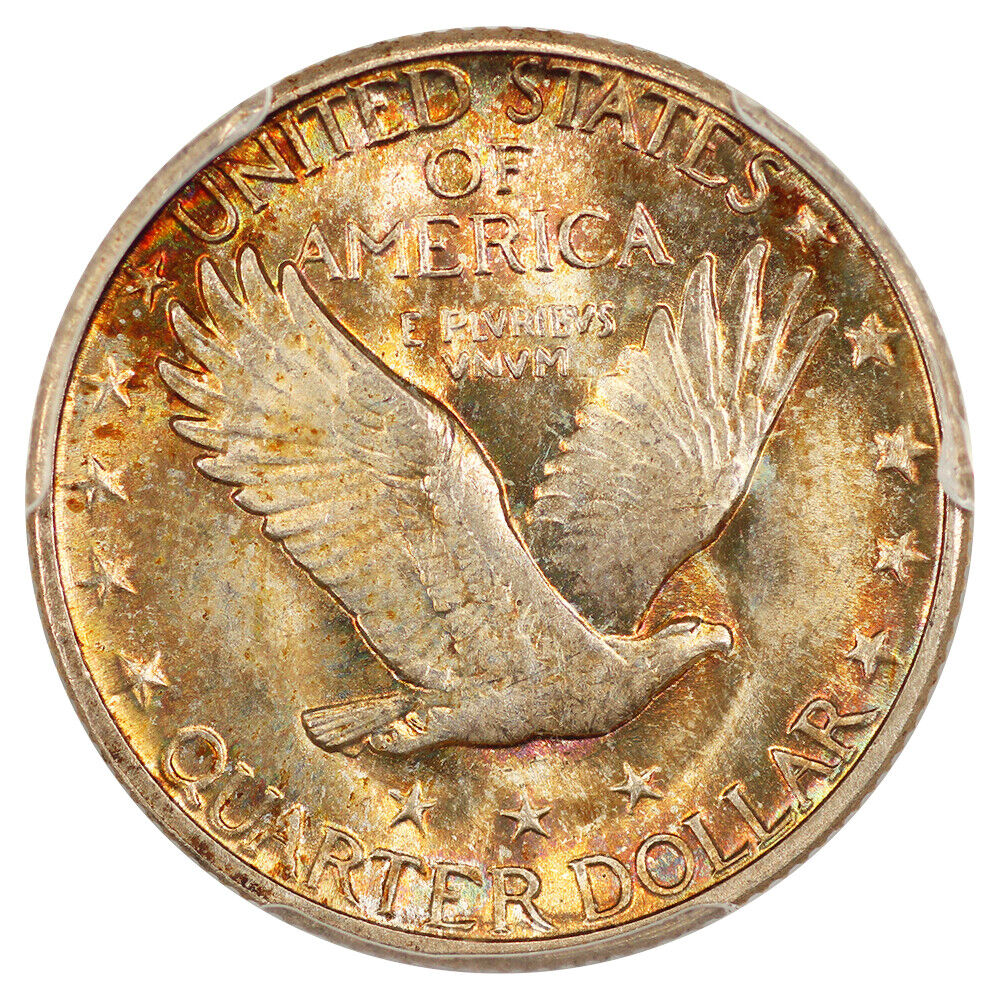 1918-D 25C PCGS MS66FH