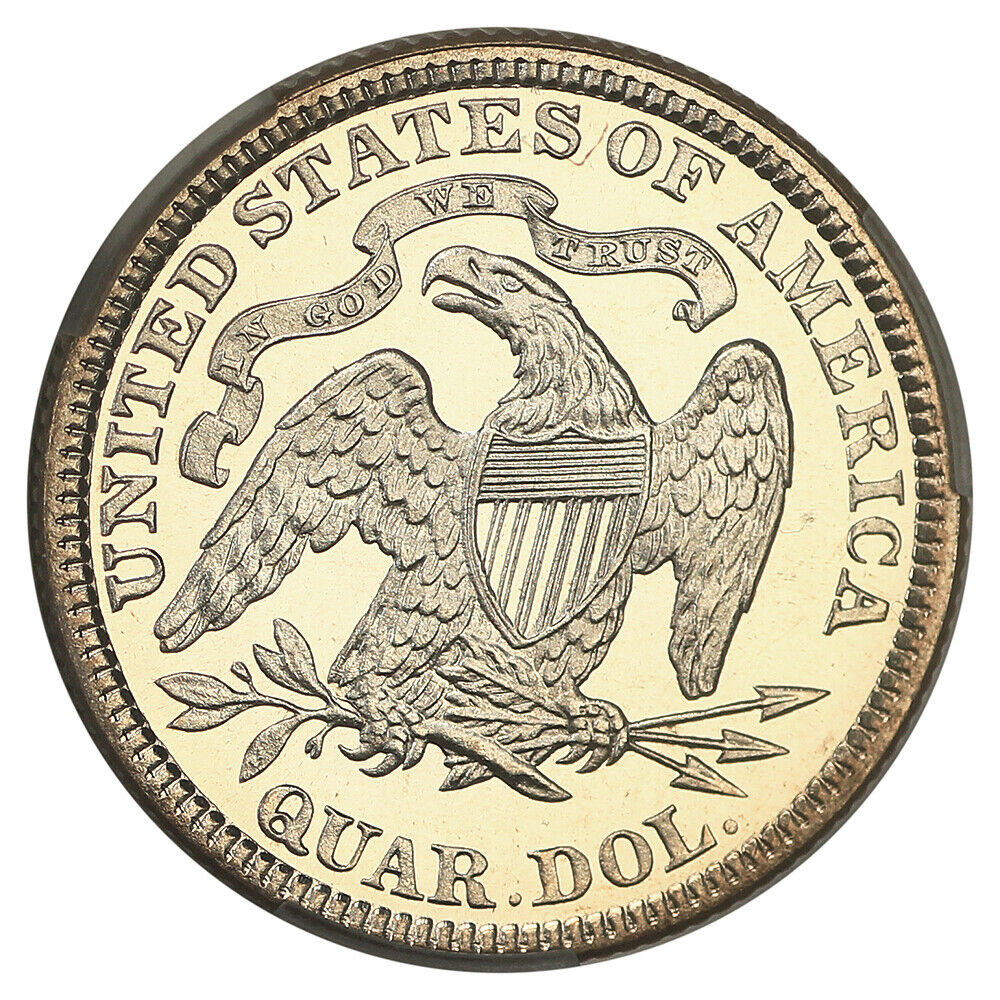 1885 25C CACG PR67+CAM ex: D.L. Hansen - Liberty Seated Quarter