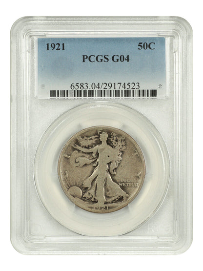 1921 50C PCGS G04