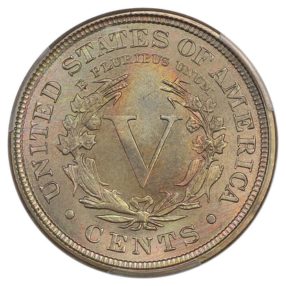 1896 5C PCGS MS67