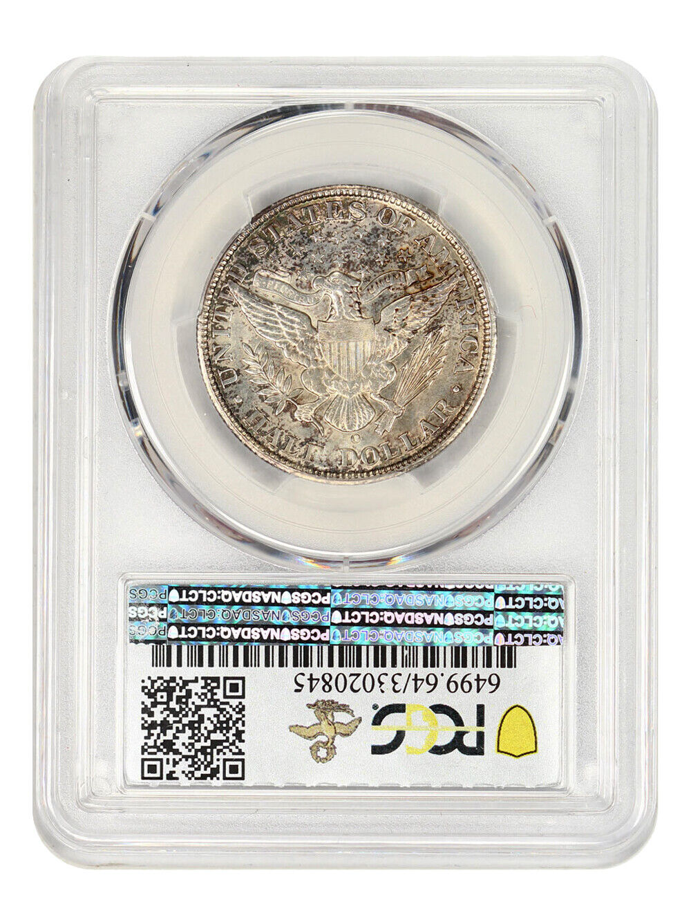 1904-O 50c PCGS MS64 ex: D.L. Hansen